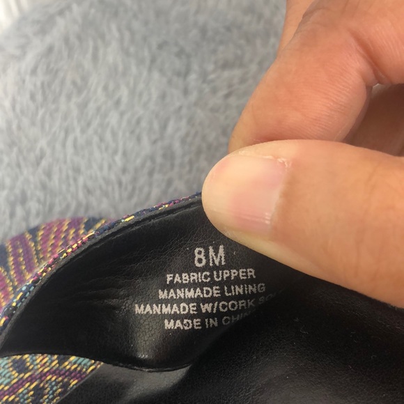 Gianni Bini ankle strap Block heel sandals 4.25in - Picture 7 of 8